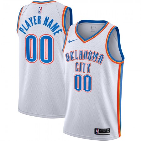 Camiseta Hombre NBA Oklahoma City Thunder Personalizadas 2020-21 Nike Association Edition Swingman